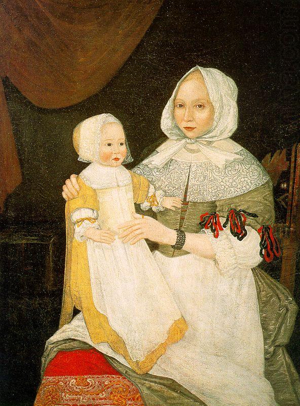 Mrs Elizabeth Freake and Baby Mary, The Freake Limner